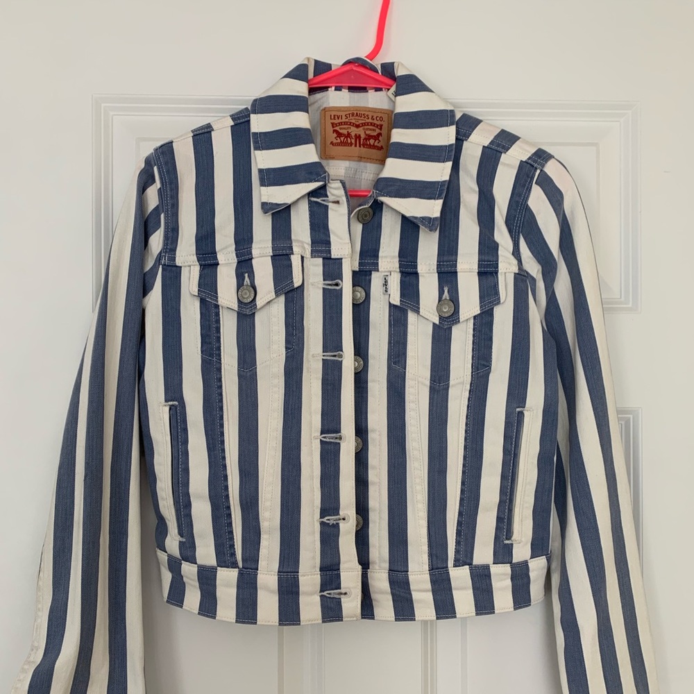 Levi’s Striped Denim Jacket